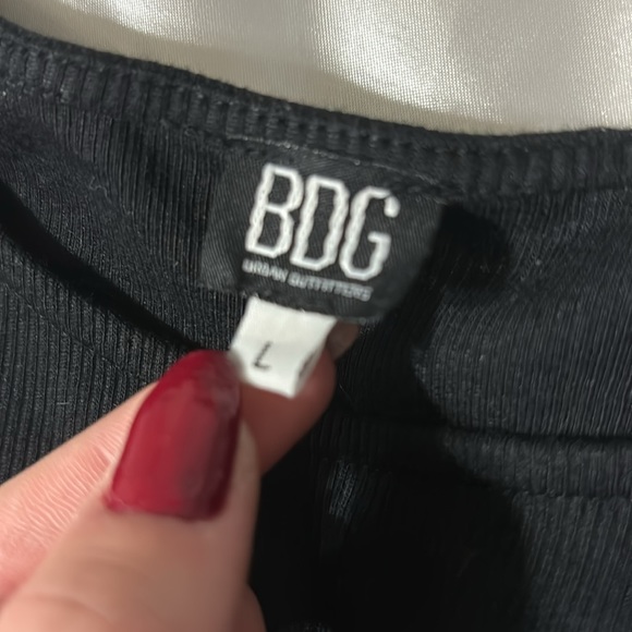 NEW Cropped black long sleeved Size us L - Picture 5 of 5